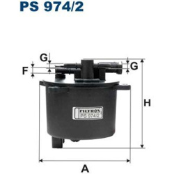 kuro filtras
                                FILTRON                                PS974/2, Nenurodytas gamintojas, PS9742, 