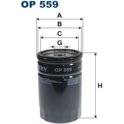 alyvos filtras
                                FILTRON                                                OP559, Nenurodytas gami