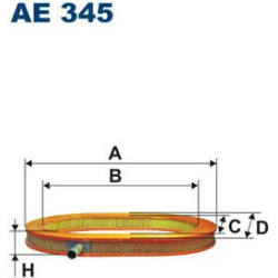 oro filtras
                                FILTRON                                                AE345, Nenurodytas gaminto