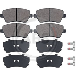 stabdžių trinkelių rinkinys, diskinis stabdys
                                A.B.S.                                      