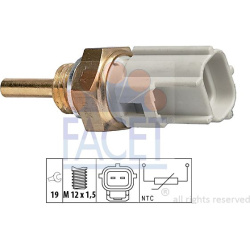 Daviklis vandens temperatūros sensorius
                                FACET                                               