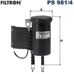 kuro filtras
                                FILTRON                                                PS 981/4, Nenurodytas gam