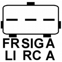 kintamosios srovės generatorius
                                HELLA                                8EL 011 710-411, Nenuro