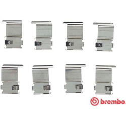 priedų komplektas, diskinių stabdžių trinkelės PRIME LINE
                                BREMBO                        