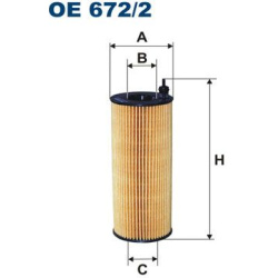 alyvos filtras
                                FILTRON                                                OE672/2, Nenurodytas ga
