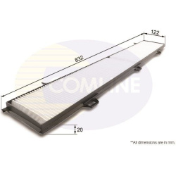 Filtras salono
                                COMLINE                                                EKF107, COMLINE, EKF107