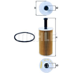 Filtras tepalo
                                MAHLE                                                OX193D, MAHLE, OX193D, au