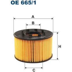 alyvos filtras
                                FILTRON                                OE665/1, Nenurodytas gamintojas, OE6651