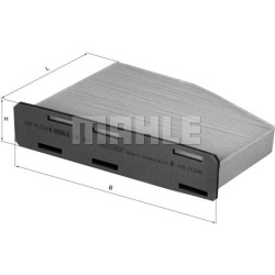 Filtras salono
                                MAHLE                                                LA181, MAHLE, LA181, auto