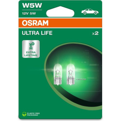 Osram lemputės W5W ULTRALIFE kmpl. (2vnt)
                                OSRAM                                             