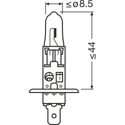 lemputė, posūkio lemputė NIGHT BREAKER® SILVER
                                OSRAM                                64150
