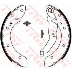 stabdžių trinkelių komplektas
                                TRW                                                GS8567, T