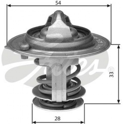 termostatas, aušinimo skystis
                                GATES                                                TH29882G1