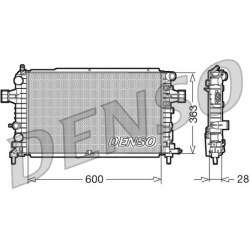 radiatorius, variklio aušinimas
DENSO DRM4501