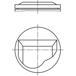 Stūmoklis
MAHLE 081 98 01, MAHLE, 0819801, au