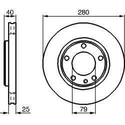 stabdžių diskas (1vnt)
                                BOSCH                                0986478890, BOSCH, 0986478890, 