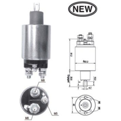 solenoidinis jungiklis, starteris
                                MAGNETI MARELLI                                            