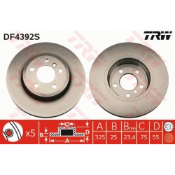 stabdžių diskas (1vnt) TRW SINGLE
DF4392S, TRW, DF4392S, auto detalė