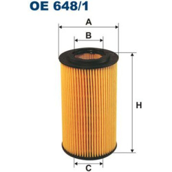 alyvos filtras
                                FILTRON                                                OE648/1, Nenurodytas ga
