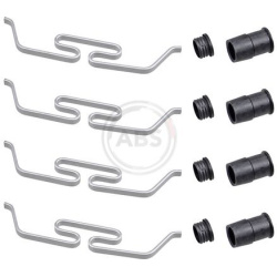 priedų komplektas, diskinių stabdžių trinkelės
                                A.B.S.                                   