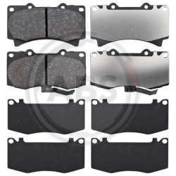 stabdžių trinkelių rinkinys, diskinis stabdys
                                A.B.S.                                      