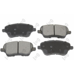 stabdžių trinkelių rinkinys, diskinis stabdys LORO
                                ABAKUS                                2