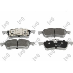 stabdžių trinkelių rinkinys, diskinis stabdys LORO
                                ABAKUS                                 