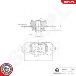 variklio montavimas
                                ESEN SKV                                75SKV112, Nenurodytas gamintojas,