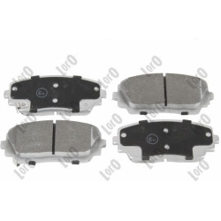 stabdžių trinkelių rinkinys, diskinis stabdys LORO
                                ABAKUS                                 