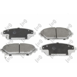 stabdžių trinkelių rinkinys, diskinis stabdys LORO
                                ABAKUS                                 