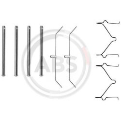 priedų komplektas, diskinių stabdžių trinkelės
                                A.B.S.                                   