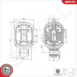 variklio montavimas
                                ESEN SKV                                75SKV078, Nenurodytas gamintojas,