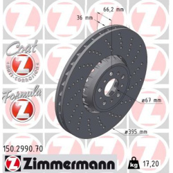 stabdžių diskas (1vnt) FORMULA Z
                                ZIMMERMANN                                                