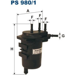 kuro filtras
                                FILTRON                                PS980/1, Nenurodytas gamintojas, PS980/1,