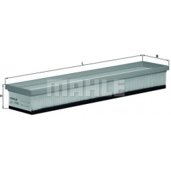 Filtras oro
                                MAHLE                                                LX1745, MAHLE, LX1745, auto 