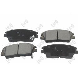 stabdžių trinkelių rinkinys, diskinis stabdys LORO
                                ABAKUS                                 