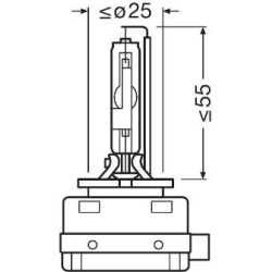 lemputė, priekinis žibintas XENARC® ORIGINAL
                                ams-OSRAM                                6615