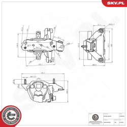 variklio montavimas
                                ESEN SKV                                75SKV054, Nenurodytas gamintojas,