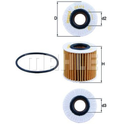 Filtras tepalo
                                MAHLE                                                OX414D2, MAHLE, OX414D2, 