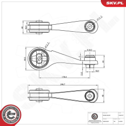 variklio montavimas
                                ESEN SKV                                75SKV107, Nenurodytas gamintojas,