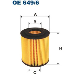 alyvos filtras
                                FILTRON                                                OE649/6, Nenurodytas ga
