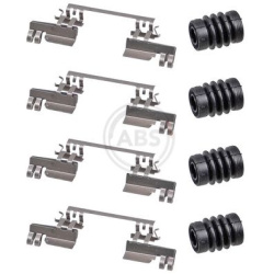 priedų komplektas, diskinių stabdžių trinkelės
                                A.B.S.                                   