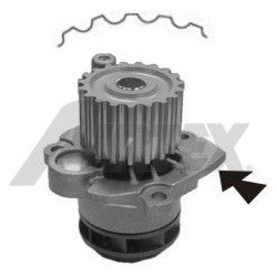 Siurblys aušinimo skysčio pompa vandens
                                AIRTEX                                             