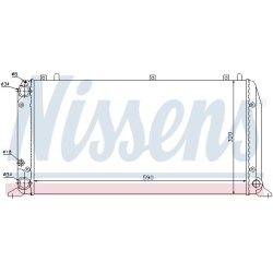 Aušinimo radiatorius
                                NISSENS                                                604361, NISSENS,