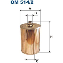 alyvos filtras
                                FILTRON                                                OM514/2, Nenurodytas ga