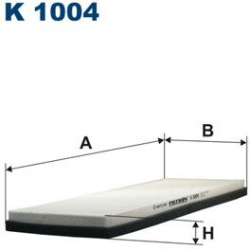filtras, salono oras
                                FILTRON                                K1004, Nenurodytas gamintojas, K1