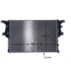 Aušinimo radiatorius
                                MAHLE                                                CR 2087 000S, MAHL