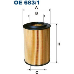 alyvos filtras
                                FILTRON                                                OE683/1, Nenurodytas ga