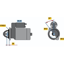 Starteris
                                BOSCH                                0986011090, BOSCH, 0986011090, auto detalė