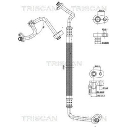 aukšto/žemo slėgio linija, oro kondicionavimas
                                TRISCAN                                    